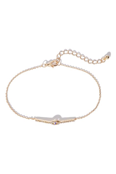 New Horizon Anklet Gold Fashion Nova Jewelry Fashion Nova