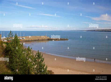 New Quay Harbour West Wales UK Stock Photo - Alamy