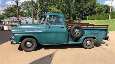 1958 Chevrolet 3200 Apache Vin 3b58k118990 Classic