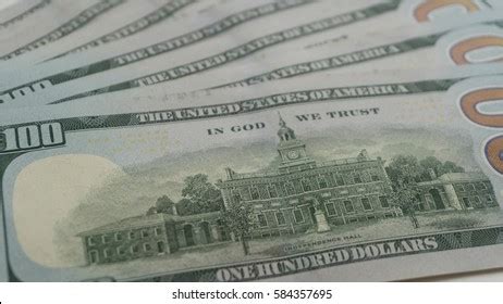 100 Dollar Bill Back Side United Stock Photo 2242686499 | Shutterstock