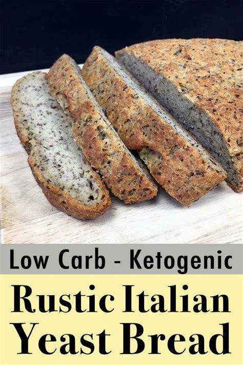 Rustic Italian Yeast Bread Low Carb And Keto Resolution Eats