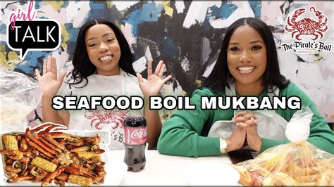 Seafood Boil Mukbang Girl Talk Sharae Palmer Youtube