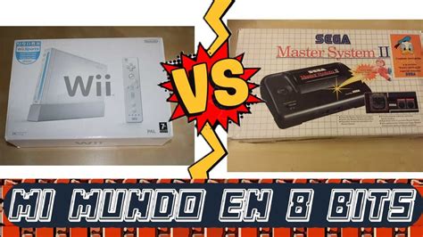 Nintendo Wii Vs Sega Master System Cu L Es La Mejor Videoconsola De