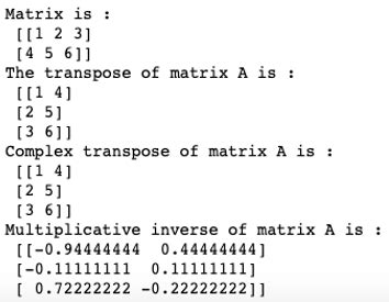 Matrix In NumPy Learn How To Create A Matrix In NumPy