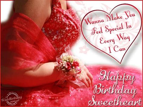 Wishing Happy Birthday To You My Sweetheart Birthday Wishes Happy