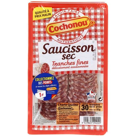 Cochonou Saucisson Sec G Drh Market Sarl