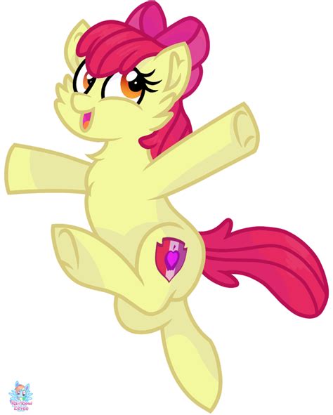 2467466 Safe Artist Rainbow Eevee Apple Bloom Earth Pony Pony