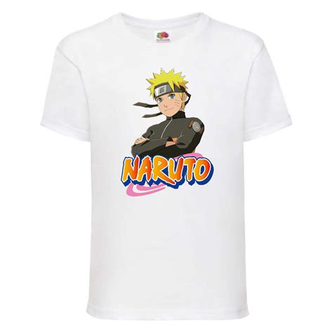 Футболка детская Наруто 035 (Naruto) белая (NAR wh 035) 164 см от ...