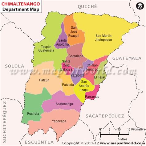 Chimaltenango Mapa Chimaltenango Guatemala Mapa Map Guatemala San