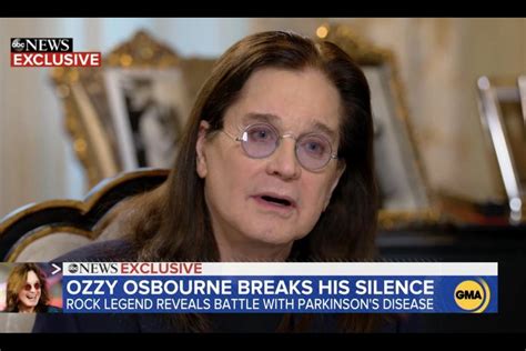 Watch: Ozzy Osbourne shares Parkinson's disease diagnosis - UPI.com