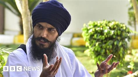 Amritpal Singh Sikh Separatist Arrested After Weeks On The Run