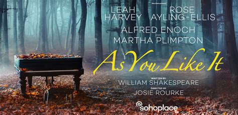 AS YOU LIKE IT Marks Second Production At Sohoplace West End Best Friend