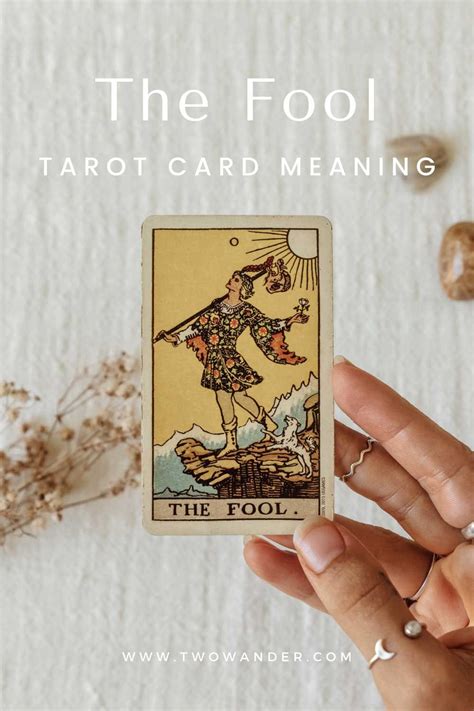 Tarot Cards The Fool Meaning