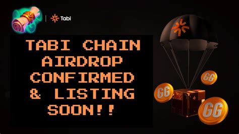 GRATIS TABI CHAIN AIRDROP CONFIRMED LISTING SOON YouTube