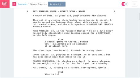 Stranger Things Script PDF Download: Plot and Dialogue Analysis