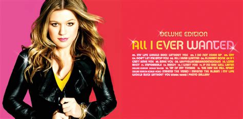 CD Booklets: Kelly Clarkson - All I Ever Wanted (Digital Booklet)