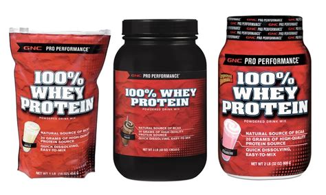 Gnc Pro Performance 100 Whey Protein 13lb Groupon