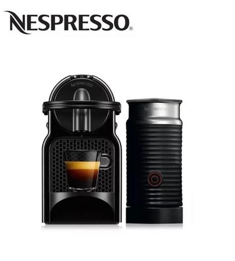 Nespresso Inissia Coffee Machine & Aeroccino Milk Frother Bundle ...