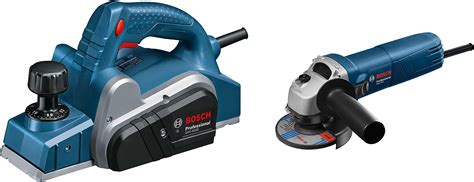 Bosch GHO 6500 Professional Planer With GWS 600 Professional Angle