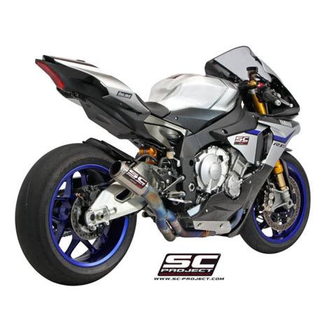 Silencieux Haut Yamaha Yzf R1 Sc Project Cr T Titane Y11 De36t