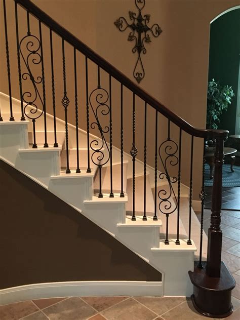 Powder Coated Wrought Iron Balusters From Our Friends At Venetian Stairs For A Timeless