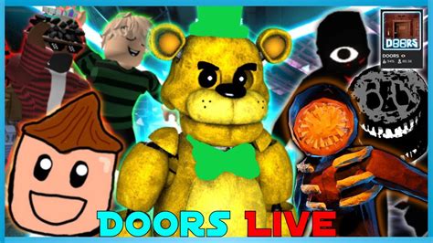 These Doors Are Everywhere Doors👁️ Roblox Live🔴 W Thebestgroup1234 2utton