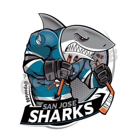 Sharks Hockey Logo - LogoDix