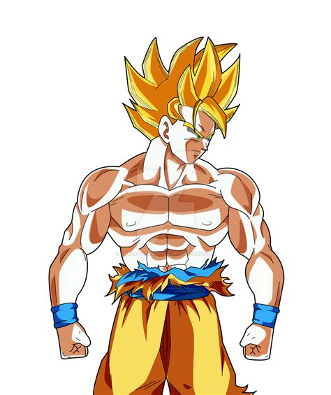 Goku Limit Break Ssj Palette By Thedatagraphics On Deviantart