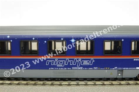 Acme Set Nightjet Obb Munchen Milano Roma Con Sitzwagen Bpm