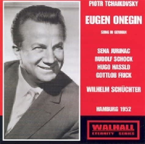 Eugen Onegin In Dt Spr Sena Jurinac Rudolf Schock Hugo Hasslo