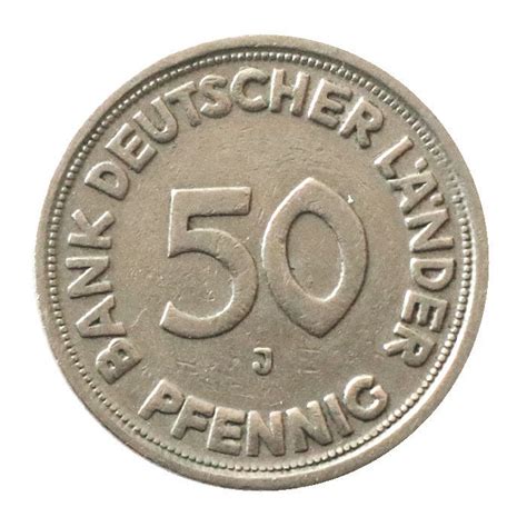 Jaeger Brd Pfennig Bdl Bank Deutscher L Nder Ohne Jahr Ss