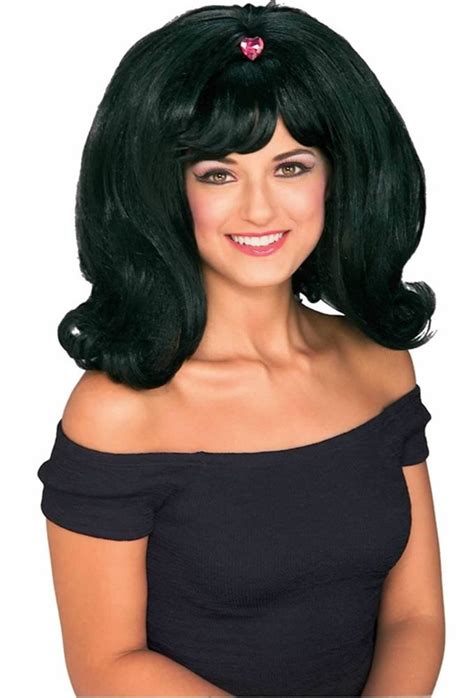 Flip Wig Black This Black Flip Wig Is The Perfect Accessory To Wear