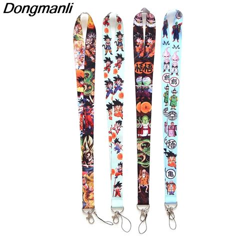 P Dongmanli Dragon Ball Z Lanyard Badge Id Lanyards Mobile Phone