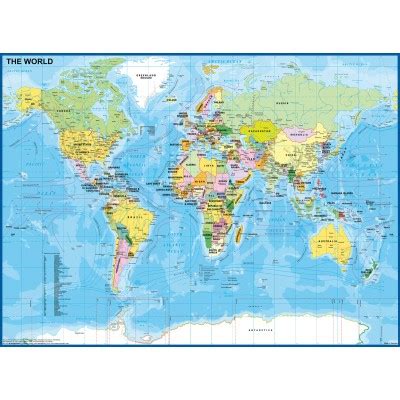 Puzzle Pi Ces Xxl Carte Du Monde Enfant Ravensburger Pi Ces