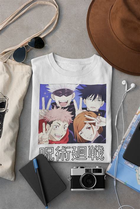 Jujutsu Kaisen Satoru Gojo Tshirt Yuji Itadori Megumi Fushiguro