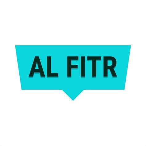 Eid Al Fitr Countdown Turquoise Vector Callout Banner With Days Left