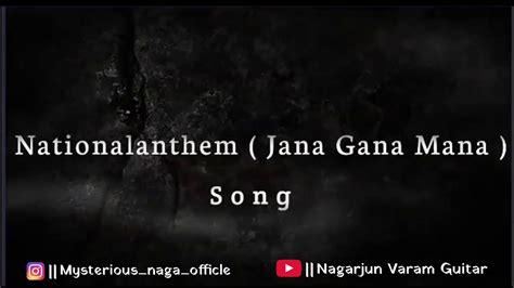 Nationalanthem Jana Gana Mana Song Easy Lessons Youtube