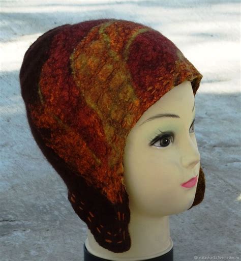 Ярмарка Мастеров - ручная работа, handmade | Шапочка, Валяние, Шапка
