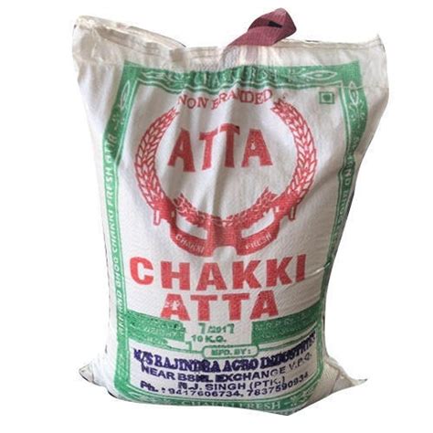 100 Fresh Pure Healthy And Organic Whole Wheat Chakki White Atta