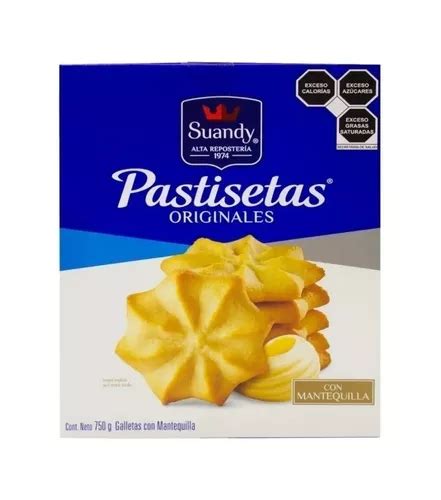 Galletas Pastisetas Suandy Con Mantequilla 750 G Meses Sin Intereses