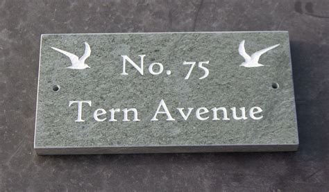 Superior Lakeland Green 20mm Slate Signs The Sign Maker Shop