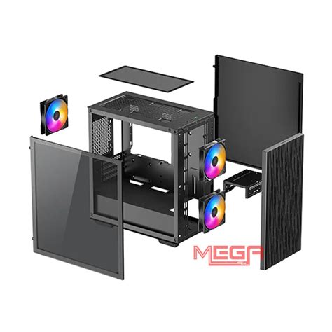 Case DEEPCOOL Matrexx 40 3FS 3 Fan RGB Mega Vn