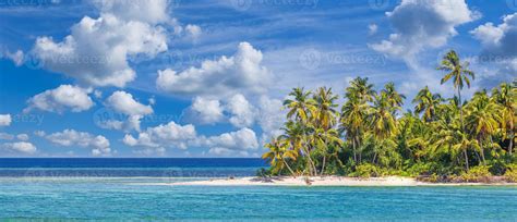 paradise island beach tropical landscape  summer scenery sea sand