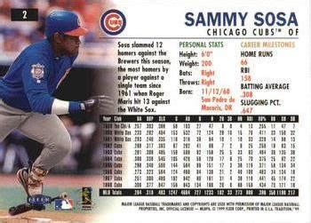 The Trading Card Database 1999 Fleer Tradition Millennium 2 Sammy