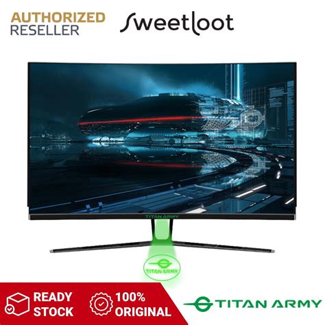 Titan Army N Sq Plus Curved R Hz K Led Inch Va Panel Pc