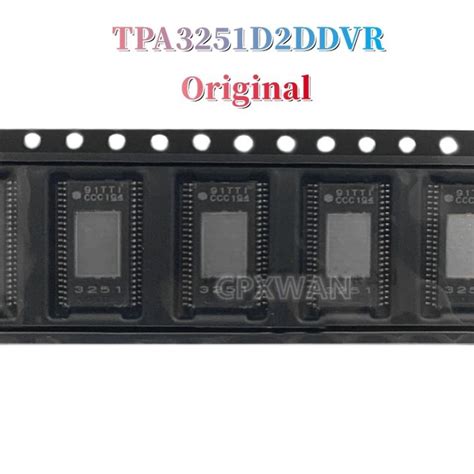 1pcs Original TPA3251D2DDVR HTSSOP 44 TPA3251D2 TPA3251 3251 Class D