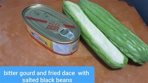 How To Cook Stir Fry Bitter Gourd And Fried Dace With Salted Black Beans Youtube