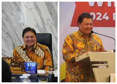 Airlangga Hartarto Ketum Golkar Yang Berkali Kali Jadi Menteri Segini