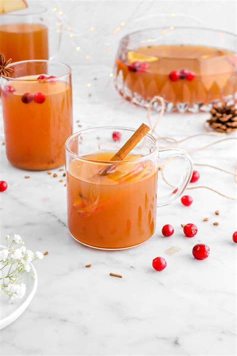 Homemade Spiced Apple Cider Bakers Table