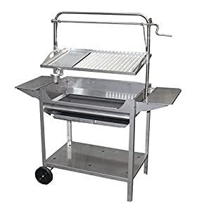 Imex El Zorro Barbecue In Acciaio Inox Con Griglia Sollevatore